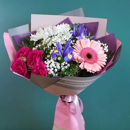 Букет живых цветов АРХБУКЕТ Букет нежный размера S