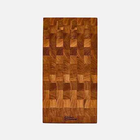 Доска разделочная DAD'S MATERIAL DAD`S MATERIAL Разделочная торцевая доска прямоугольная доска разделочная harmonia 38х22х1 6см прямоугольная береза