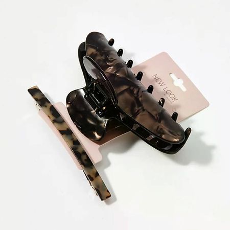 Набор заколок для волос NEW LOOK NL Краб - Заколка janeke заколка краб коричневая