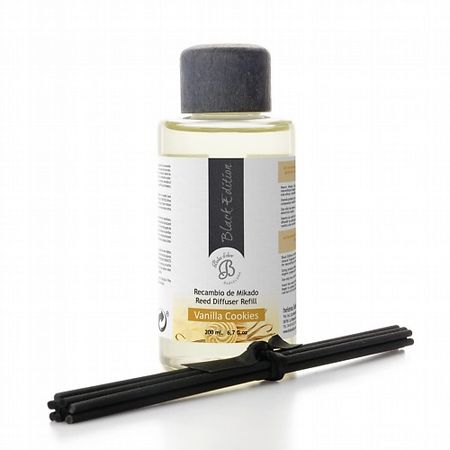 Ароматизатор BOLES D'OLOR Сменный блок с палочками Ванильный кекс Vanilla Cookies (Black Edition)
