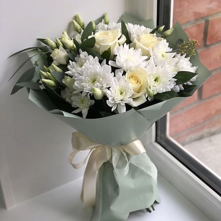 Букет живых цветов ARTISHOK Свежая мята нить зубная president classic свежая мята вощеная флосс 50м