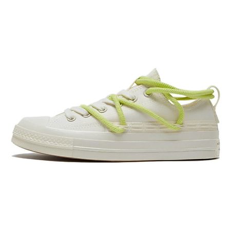 Кроссовки CONVERSE Кроссовки Chuck 70 Double Laces White Green