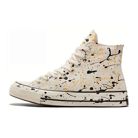 Кроссовки CONVERSE Кроссовки Chuck Taylor All Star 70 Hi Archive Paint Splatter Egret Amarillo Yellow сумка burberry сумка stevie belt bag archive beige