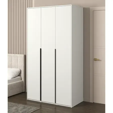 Шкаф распашной Бергамо с 3 дверями 120x220x60 см ЛДСП цвет белый автомобильная камера заднего вида для toyota rav4 резервная ccd обратная hd ночная версия водонепроницаемая помощь при парковке