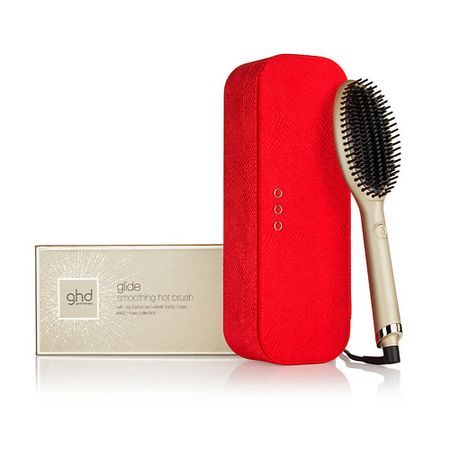 Фен-щетка GHD Выпрямляющая электрическая щётка Glide Champagne Gold Straightening Brush