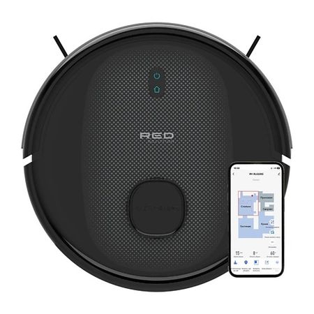 Пылесос RED SOLUTION Умный робот-пылесос solution RV-RL6100S Wi-Fi умный keyyou для renault koleos clio keys