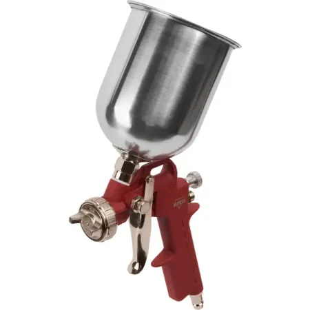 Краскораспылитель пневматический Elitech HP верхний стальной бак 226 л/мин 0.6 л пневматический инжектор для удобрений из пвх