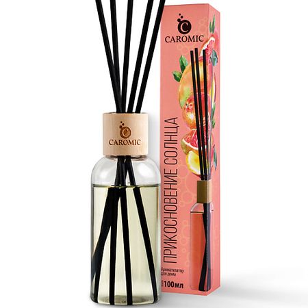 Аромадиффузор CAROMIC Диффузор ароматизатор для дома с палочками Прикосновение солнца хру ные колокольчики ловец солнца в форме сердца подвесные колокольчики украшение для дома и сада хру ный радужный ловец солнца