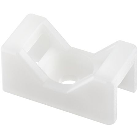 Площадка для крепления стяжек Duwi 29x15 мм нейлоновая белая (10 шт.) (30202 5) съемные нейлоновые кабельные стяжки 25 шт