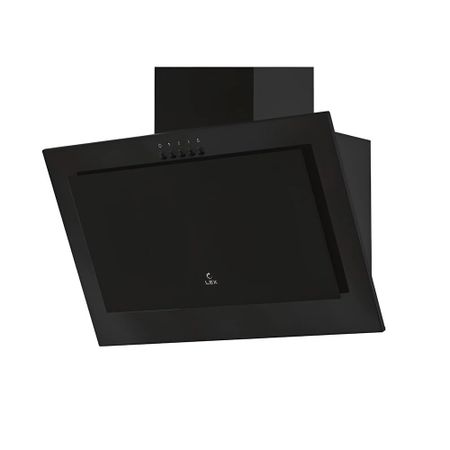 Кухонная вытяжка наклонная Lex Mio 600 Black 60 см черная автомобильная светодиодная противотуманная фара canbus без ошибок белая 2 шт передняя противотуманная фара для vw multivan transporter caravelle t5 t5 1 t6 2003 2019