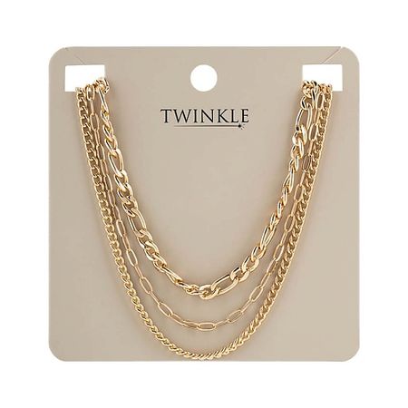 Цепочка TWINKLE Набор цепочек SHORT GOLD