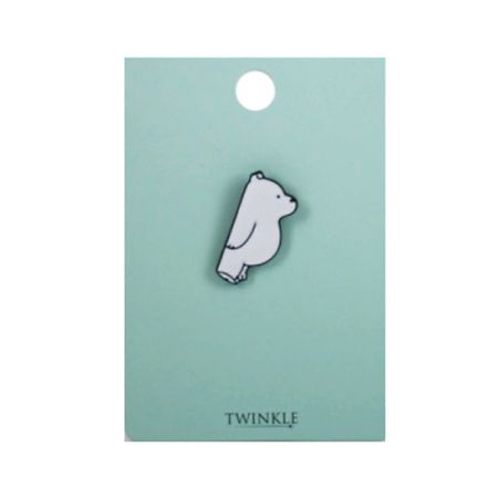 Брошь TWINKLE Брошь Bear холщовый для карандашей kawaii bear cat