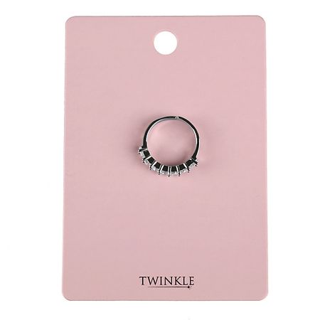 Кольцо TWINKLE Кольцо Shiny Line шар yancheng shiny стеклянный с новогодним узором ветка 8 см