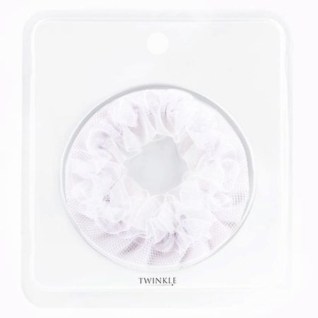 Украшение для волос TWINKLE Сеточка для пучка с украшением лентой WHITE детали для украшения волос из смолы tsxjy 50 шт