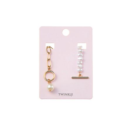 Браслет TWINKLE Браслет Split Gold Pearl déjà vu кафф plane pearl cuff gold