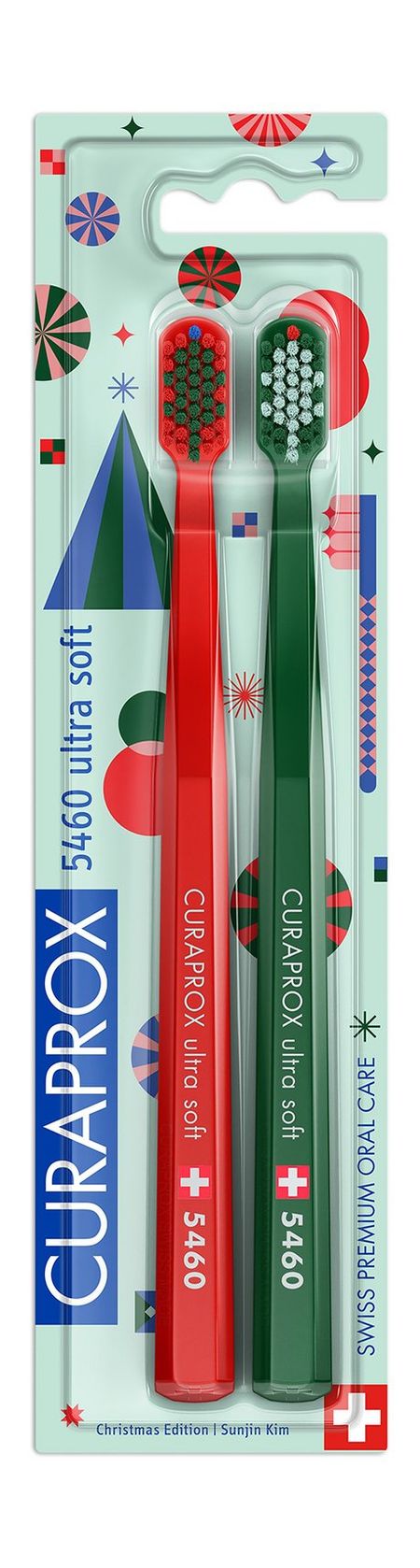 Curaprox Toothbrush 5460 Ultra Soft Set Special Edition | Christmas 2025