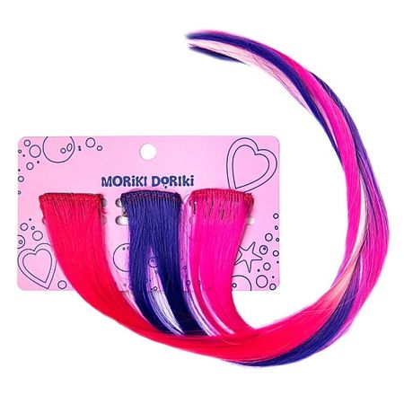 Набор заколок для волос MORIKI DORIKI МОРИКИ ДОРИКИ Заколки-пряди 