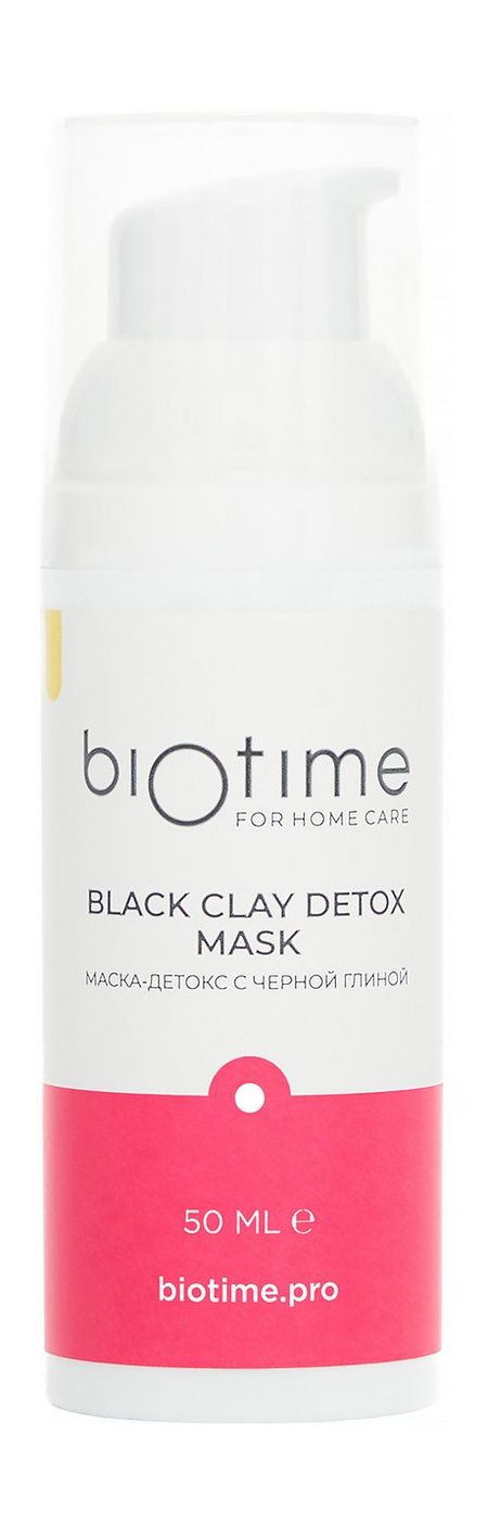Biotime for Home Сare Black Clay Detox Mask
