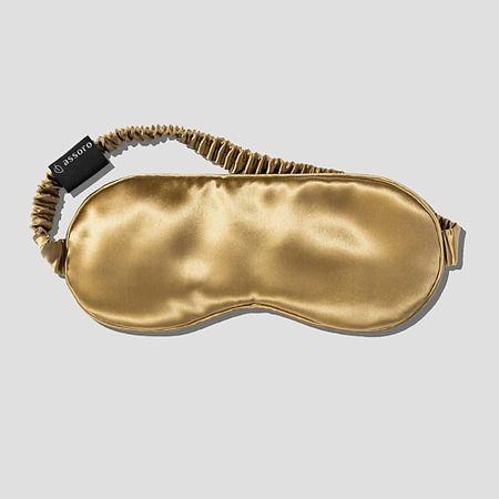 Маска для сна ASSORO Шелковая маска для сна