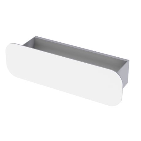 Полка для ванной Flow Radius 300х92х90 мм металл белая (Fl-ra-m30-б) moonbiffy настенная полка для ванной и кухни