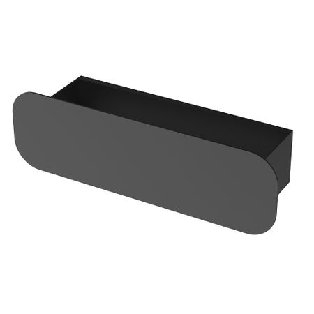 Полка для ванной Flow Radius 300х92х90 мм металл черная (Fl-ra-m30-ч) moonbiffy настенная полка для ванной и кухни