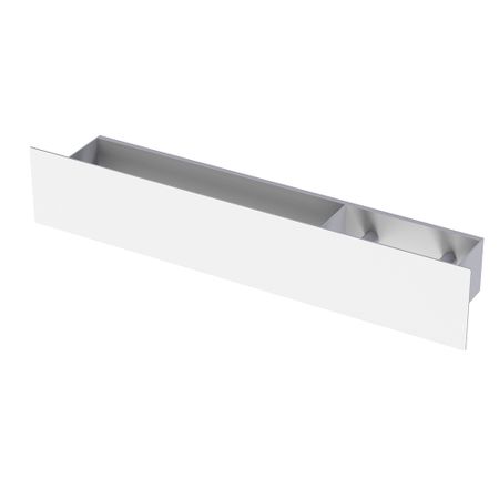 Полка для ванной Flow Skyline с крючками 500х92х90 мм металл белая (Fl-sky-pa50п-б) moonbiffy настенная полка для ванной и кухни