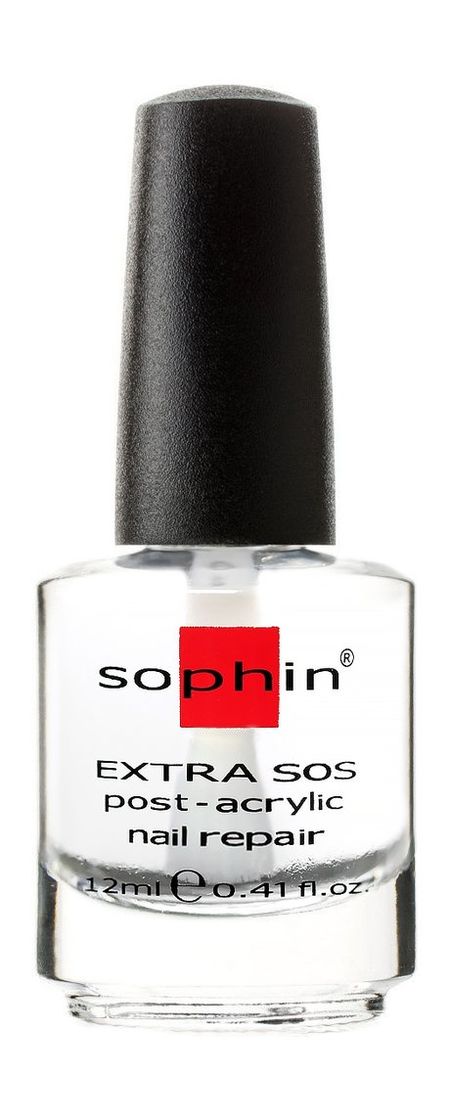 Sophin Extra Sos Post-Acrylic Nail Repair высокоэффективный препарат для регенерации и укрепления ногтевой пластины здоровые ногти 8в1 серии nail therapy professional 12мл eveline