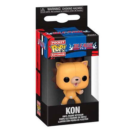 Интерактивная игрушка FUNKO Фигурка Bleach Pocket POP! Kon keychain
