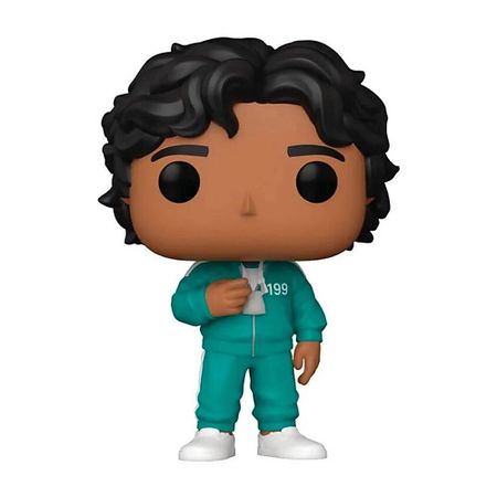 Интерактивная игрушка FUNKO Фигурка Squid Game Player 199 Ali, 10см din рейка dori 10см