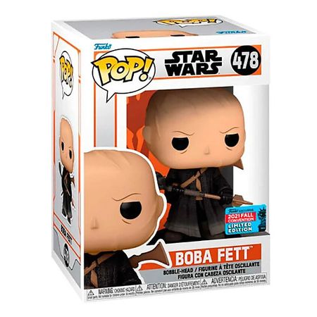 Интерактивная игрушка FUNKO Фигурка Star Wars Boba Fett No Armor Exclusive Figure