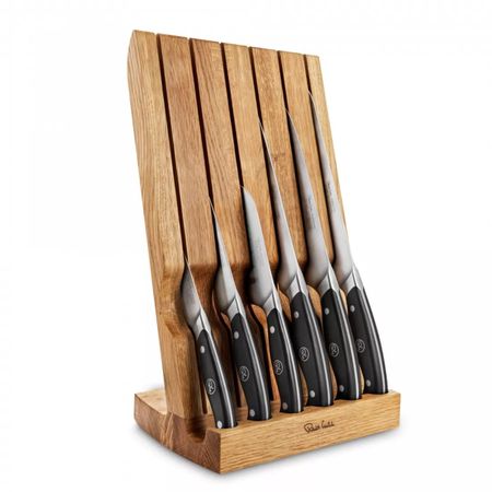 Набор ножей Robert Welch с подставкой из дуба, 6 шт алмазные камни для заточки ножей sy tools 6 мм
