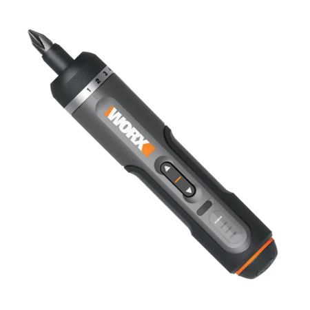 Отвертка аккумуляторная Worx WX242, 4В, 5Нм, 2Ач, набор оснастки. мини аккумуляторная отвертка donumeh 3 6в 2000 мач