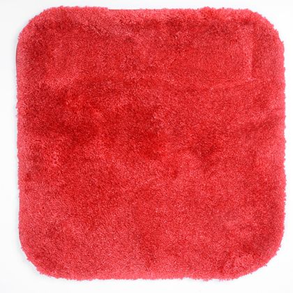 Коврик для ванной Wasserkraft Wern BM-2564 Red Полиамид и волокно Antron. настоящее мягкое углеродное волокно для dodge challenger 2015 2016 2017 2018 2019 2020 2021 2022 2023 автомобильный подстаканник коврик отделка аксессуары