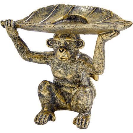 Подсвечник Glasar обезьяна 18х10х15 см латунные фигурки лошадь и обезьяна elesahome