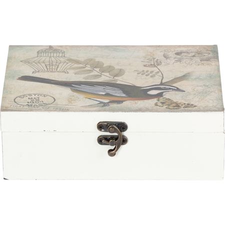 Шкатулка Glasar птица 20х15х7,3 см бархатная шкатулка для драгоценностей qiao