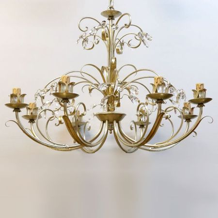 Люстра Florex international 2420/L8 FOGLIA ARGENTO