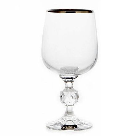 Набор бокалов для красного вина Crystalite Bohemia Sterna отводка золото 230 мл 6 шт курильница zemei из меди красного а