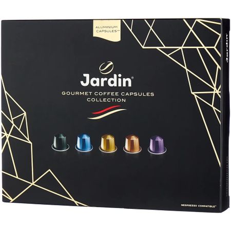 Кофе Jardin капсулы 5 видов 102 г многоразовые капсулы для кофе bosch tassimo happy vivy belr housewares