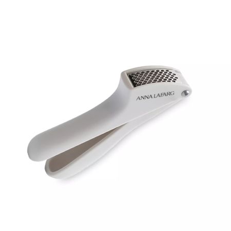 Пресс для чеснока Anna Lafarg Universal 16 см, пластик/сталь, серо-бежевый, ANLAF-KT212021-16