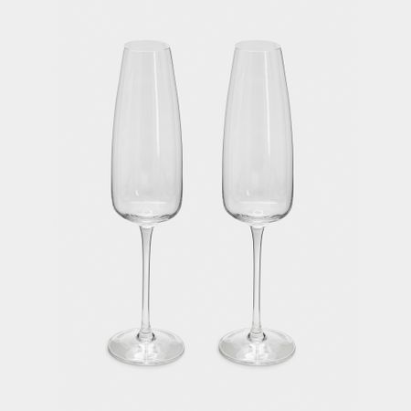 Набор бокалов Anna Lafarg Melody для шампанского, 300 мл, 2 шт, стекло, ANLAF-JZAZ001G