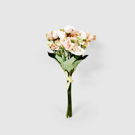 Букет из мелких роз Конэко-О персиковый