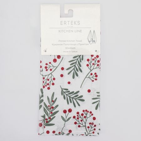 Полотенце кухонное Erteks X-mas омела 30х45 см