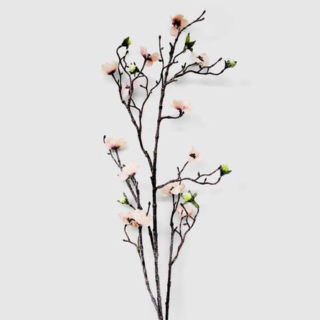 Веточка персика Конэко-О новогодняя, розовая веточка конэко о 106215 85 см