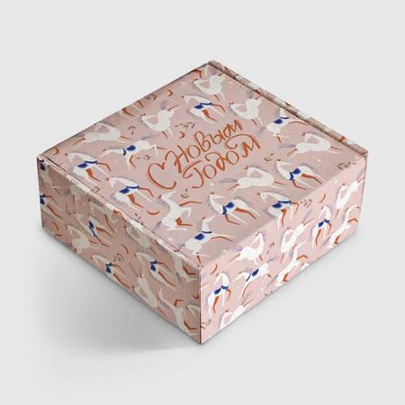 Коробка Be Smart подарочная Spirit, розовый 20х20х10 см бумажная подарочная коробка для украшений