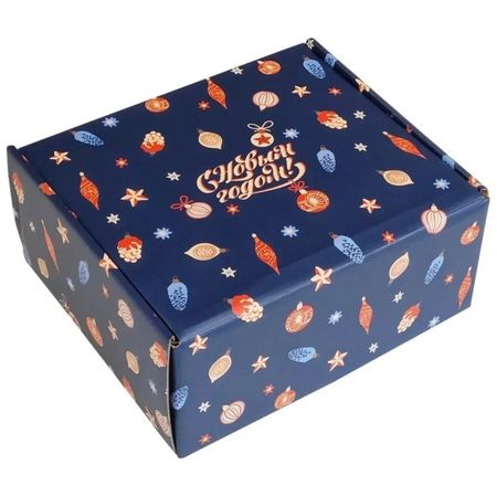 Коробка Be Smart подарочная Nostalgia, синий 23х26х12 см