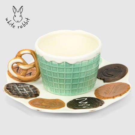 Набор White Rabbit Icing чашка 300 мл и блюдце 20,5 см 2 пары угольных щеток для dremel 3000 200