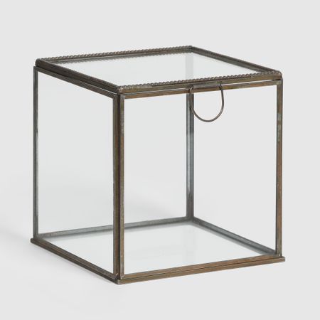 Коробка декоративная P.M. Overseas с крышкой 15x15x15,5 см металлические фоторамки