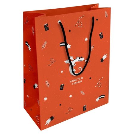 Пакет подарочный Be Smart Lucky, красный, 25х32 см керамическая статуэтка lucky cat moonbiffy