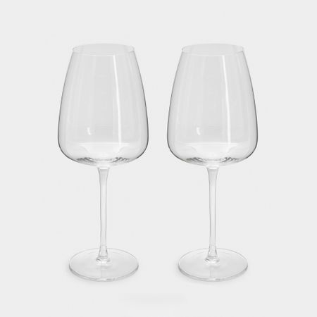 Набор бокалов Anna Lafarg Melody для красного вина, 670 мл, 2 шт, стекло, ANLAF-JZAZ002G курильница zemei из меди красного а