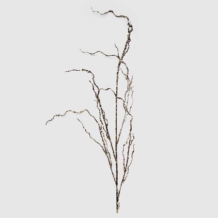 Веточка декоративная Конэко-О блестящая, золотистая веточка конэко о 106215 85 см